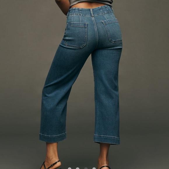 Maeve The Colette Crop High-Rise Crop Jeans - Picture 2 of 6